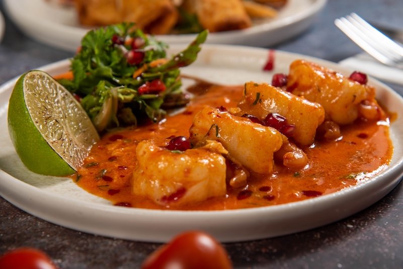 Spicy Mediterranean Prawns