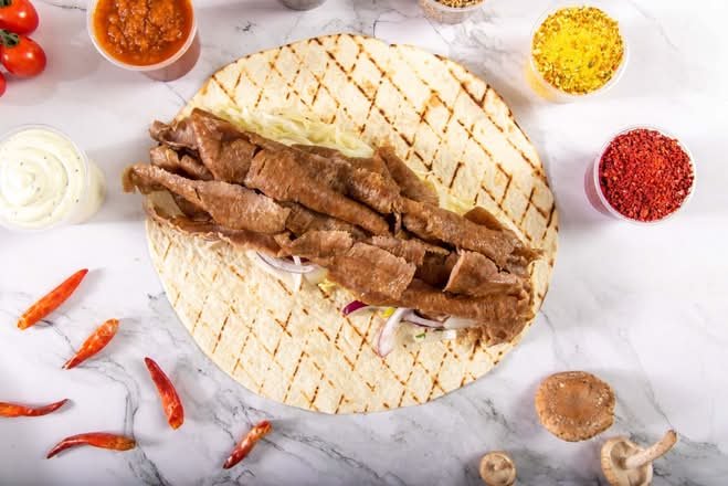 Lamb Doner Wrap
