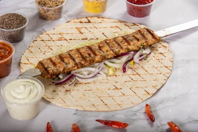 Chicken Kofte Wrap