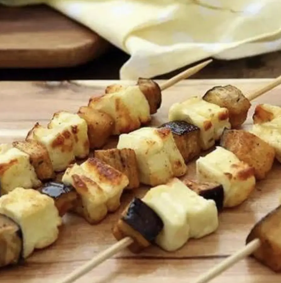 Mushroom Halloumi