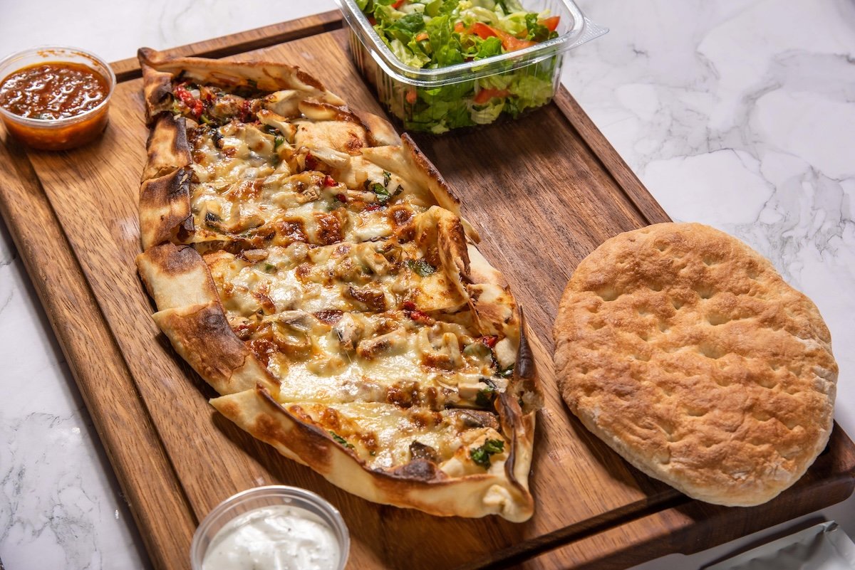 Vegetarian Pide