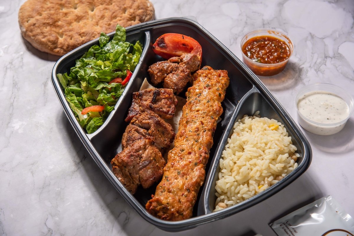 Lamb Shish and Chicken Adana